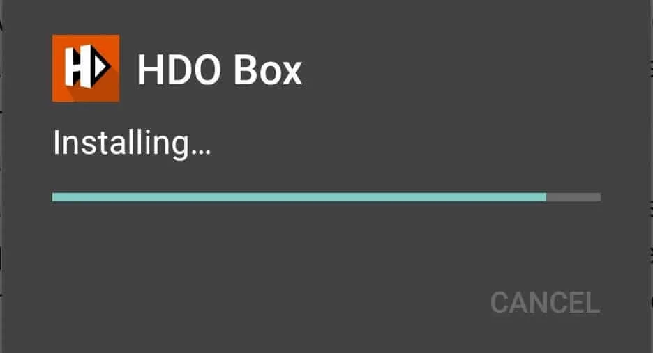 hdo box app how to install