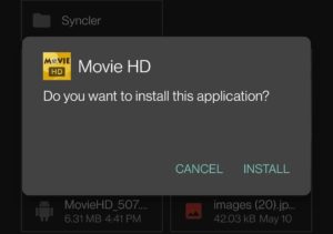 Movie hd apk app how to install