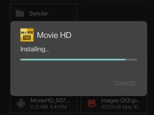 Movie hd mod apk how to install
